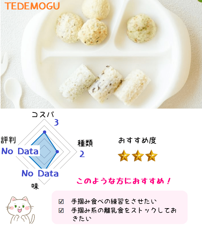 離乳食てでもぐの口コミ・評価・概要