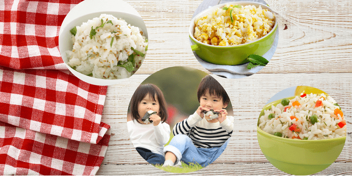 カラフル野菜混ぜご飯