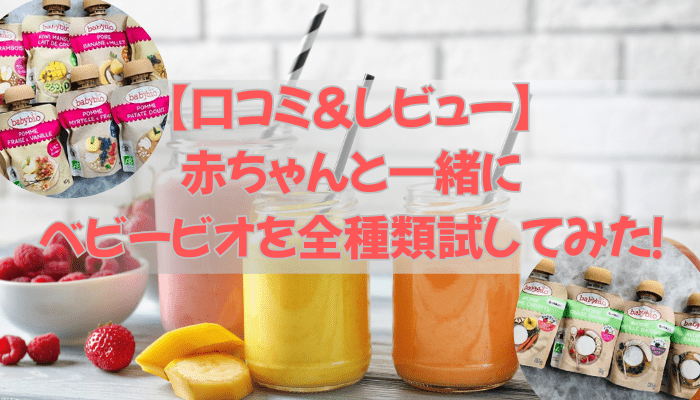 【口コミ＆レビュー】 赤ちゃんと一緒にベビービオを全種類試してみた
