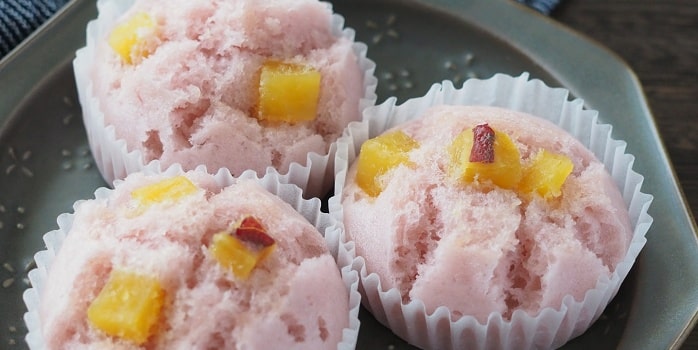 おいもの蒸しパン